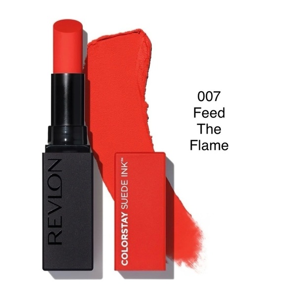 Revlon ColorStay Suede Ink - 007 Feed The Flame - 0.17 Oz NEW SEALED - Picture 3 of 3